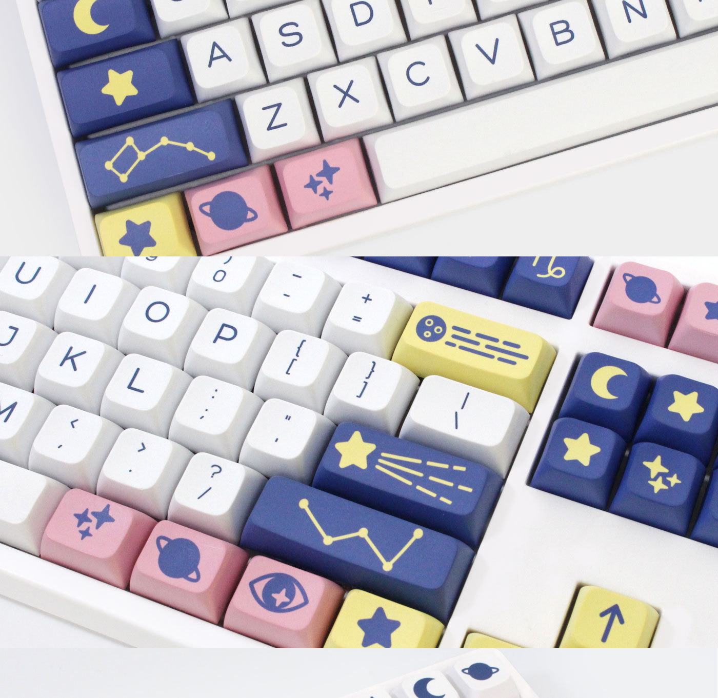 Tastensatz-Constellation-Theme-PBT-Keycap-Set-XDA-Profile-Sublimation-DIY-Custom-Keycaps-fuumlr-mech-1975169-3